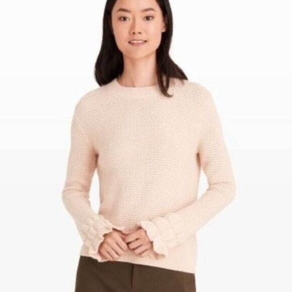 Club Monaco Women’s Darja Wool Cashmere Blend Sweater Plush Pink Size XS - Picture 1 of 6